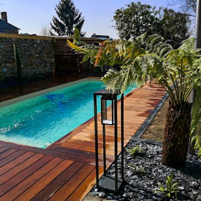 Aménagement plage piscine