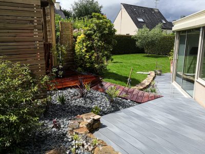 terrasse en bois et réalisation d’abris bois, massifs et clôtures et réalisation de gazon et taille de haies terrasse en bois et réalisation d'abris bois, massifs et clôtures et réalisation de gazon et taille de haies